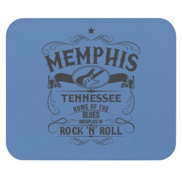 Discover Memphis Tennessee Blues Country Music Guitar Mouse Pad