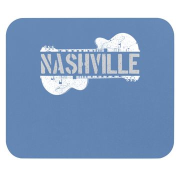 Discover Nashville Guitar Tennessee Mouse Pad