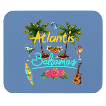 Discover Atlantis Bahamas Beach Summer Palm Mouse Pad