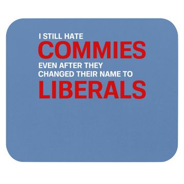 Discover Funny Anti Socialist Communist Pro America Patriotic Mouse Pad