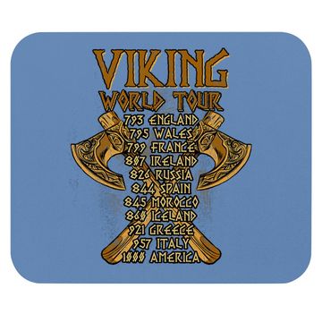 Discover Viking World Tour Mouse Pad