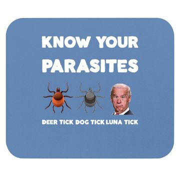 Discover Know Your Parasites  anti Joe Biden Sucks Political Mouse Pad
