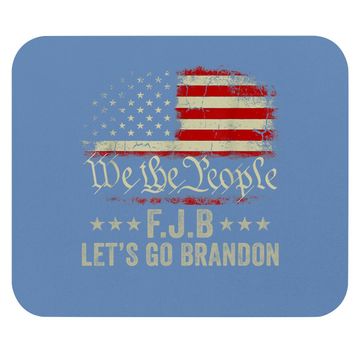 Discover Let’s Go Brandon Anti Liberal Mouse Pad