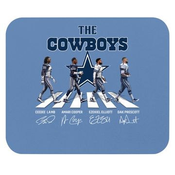 Discover Dallas Cowboys Walking Road Mouse Pad