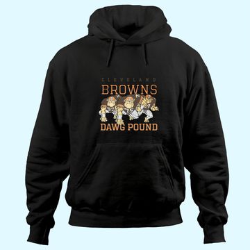 Discover Dawg Pound Retro Cleveland Browns Hoodies