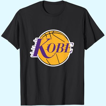 Discover Purple Los Angeles Kobe Logo T-Shirt