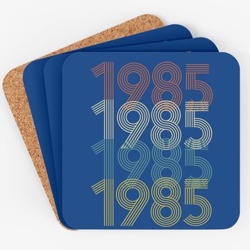 Discover Vintage 1985 36th Birthday Coaster