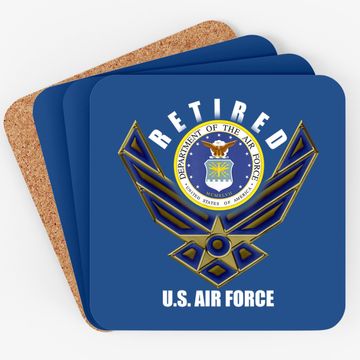 Discover Retired Us Air Force Veteran Coaster Retirement Coaster