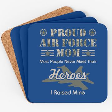 Discover Proud Air Force Mom Coaster