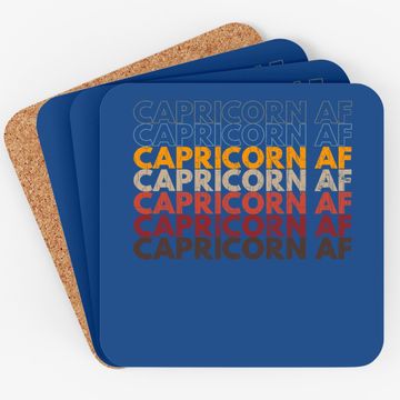 Discover Capricorn Af Apparel Zodiac Coaster