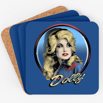 Discover Dolly Parton Western Coaster