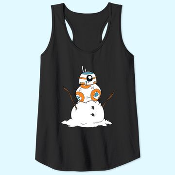 Discover Snowman Robot On Snowman Essential Tank Tops