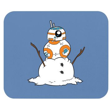 Discover Snowman Robot On Snowman Essential Mouse Pads