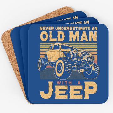 Discover Old Man With A Jeep Coaster