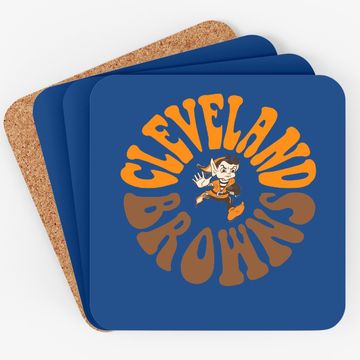 Discover Cleveland Browns Hippy Style Elf Coaster