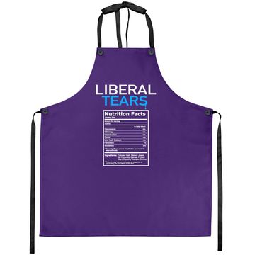 Discover Liberal Tears Anti Liberal Pro Trump Republican Gift Apron