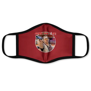 Discover The Big Lebowski Walter Sobchak Over The Line Face Mask