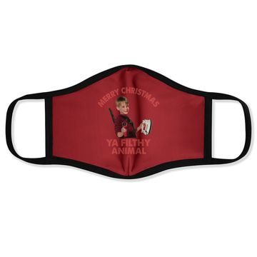 Discover Home Alone Kevin Mccallister Smile Face Face Mask