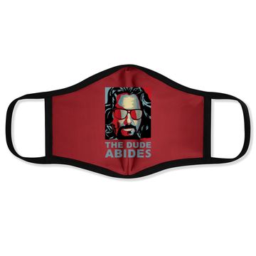 Discover The Big Lebowski The Dude Abides Man Face Mask
