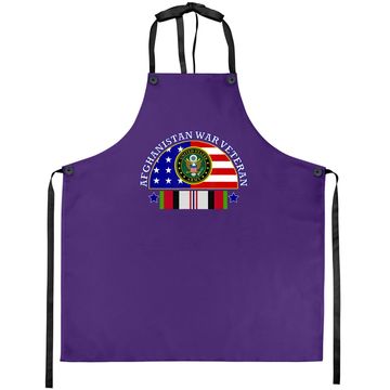 Discover Army Afghanistan War Veteran Patch Image Apron