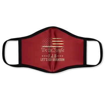 Discover Let’s Go Brandon Anti Liberal Face Mask