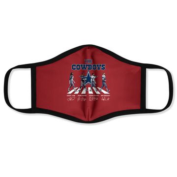 Discover Dallas Cowboys Walking Road Face Mask