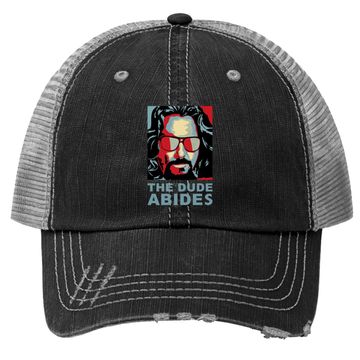 Discover The Big Lebowski The Dude Abides Man Trucker Hat