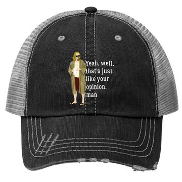 Discover The Big Lebowski The Dude Yeah Trucker Hat
