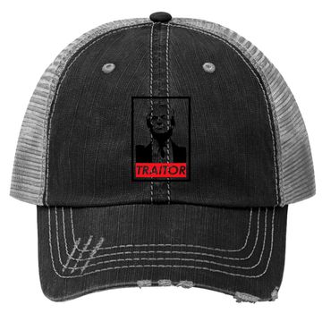Discover Trump Traitor Presidential Treason Political Anti Trump Trucker Hat