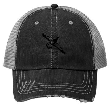Discover Single Drake Duck Hunting Committed Waterfowl Trucker Hat