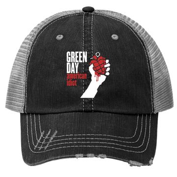 Discover Green Day American Idiot Trucker Hat