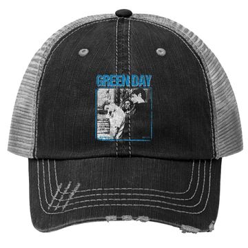 Discover Green Day Photo Block Trucker Hat