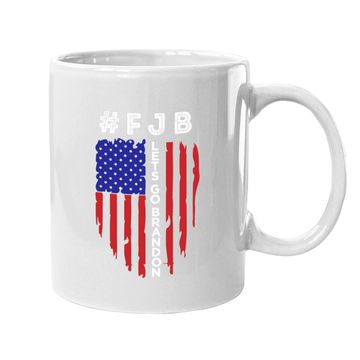 Discover Let's Go Brandon Conservative Anti Liberal Us Flag Coffee Mug