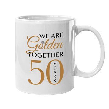 Discover Romantic Coffee.  mug For Couples - 50th Wedding Anniversary Coffee.  mug