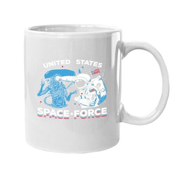 Discover U.s. Space Force | United States American Military Alien Fight Coffee Mug