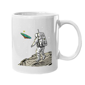Discover Flat Earth Moon Landing Conspiracy Theory Anti Scientism Coffee Mug
