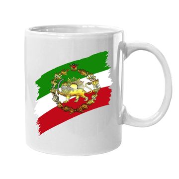 Discover Iran Flag With Lion And Crown Coffee Mug