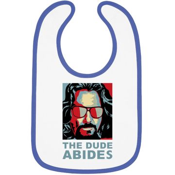 Discover The Big Lebowski The Dude Abides Man Baby Bib