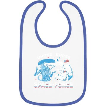 Discover U.s. Space Force | United States American Military Alien Fight Baby Bib