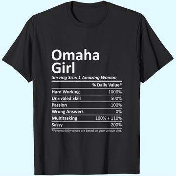 Discover Omaha Girl Nebraska T Shirt