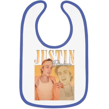 Discover Vintage Justin Bieber Homage Baby Bib