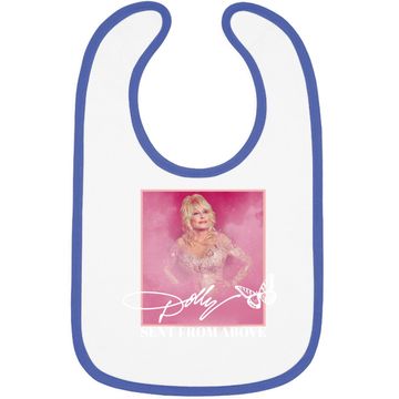 Discover Dolly Parton Sent From Above Baby Bib