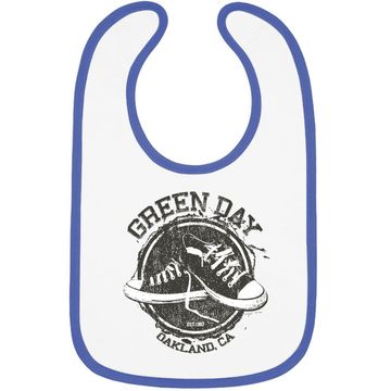 Discover Green Day Converse 2 Baby Bib