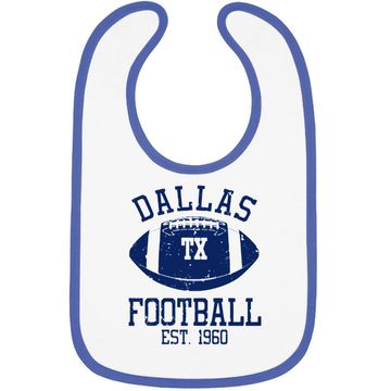 Discover Dallas Cowboys Football Baby Bib