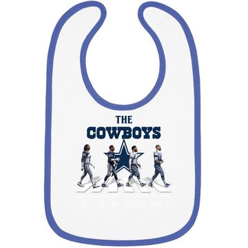 Discover Dallas Cowboys Walking Road Baby Bib