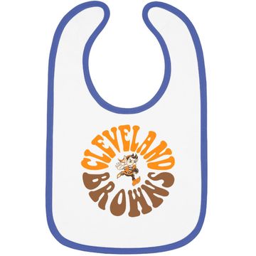 Discover Cleveland Browns Hippy Style Elf Baby Bib