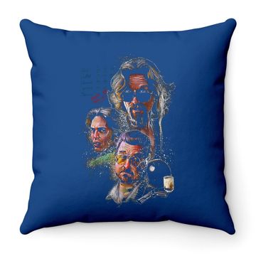 Discover The Big Lebowski The Dudes Throw Pillow