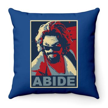 Discover Ripple Junction Big Lebowski Abide Throw Pillow
