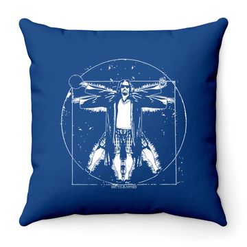 Discover Ripple Junction The Big Lebowski Vitruvian Adult Throw Pillow
