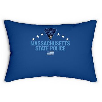 Discover Massachusetts State Police Lumbar Pillow